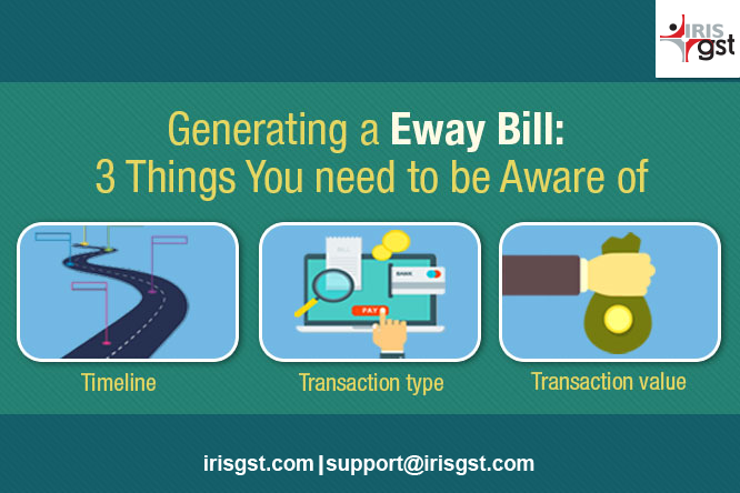 Generating an E way Bill