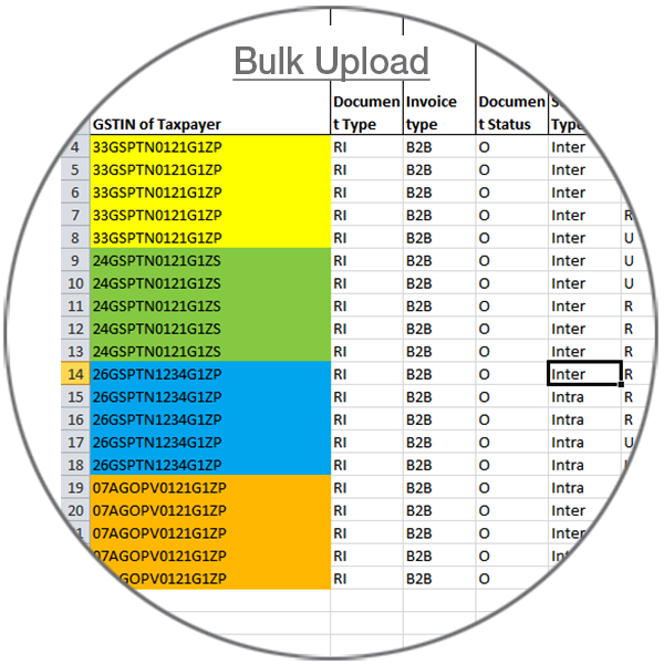 Image Bulk-upload for GST reconciliation