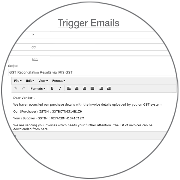 image for Trigger-Emails GST Reconciliation Page